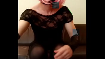 Sissy slut flash her own ass because it&#039_s been a long time since she had a cock in her asshole!