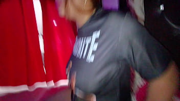 Hot Mexican screams from receiving cock so much and they even give her cum on her face this Christmas 2023