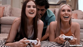 Gamer Roomie Cucks Lesbian GF / Reality Kings  / download full from rkfull.com/abo