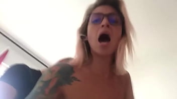 First day of work ends with rough anal with her boss