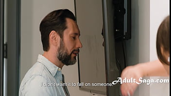 Slumber Party Cutie Caught Bestie'_s Stepdad Fapping