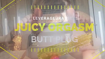 Juicy Orgasm Butt Plug Pink Pussy Close Up LeverageURAssets - 87