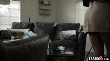 Babysitter teen Adria Rae gets her perfect ass fucked by her married client
