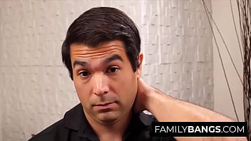 FamilyBangs.com ⭐ Quick Interview with the Nervous Babysitter, Jon Rouge, Bella Rolland