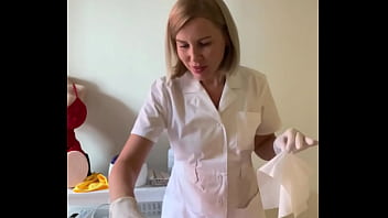 I depilate my favorite client&#039_s dick and then he fucks my assistant