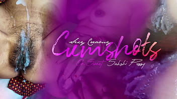 Indian girl sakshi creamy cumshots on her pussy complitions