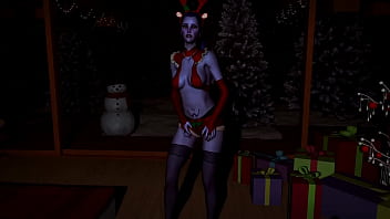 Widowmaker, sexy assassin dancing on Christmas