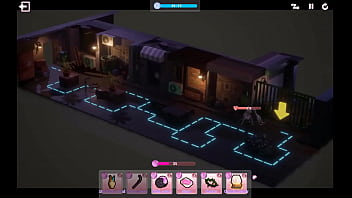 Cute Honey Bunny Girl [ Hentai Game PornPlay ] Ep.4 cuckolding threesome in the back alley