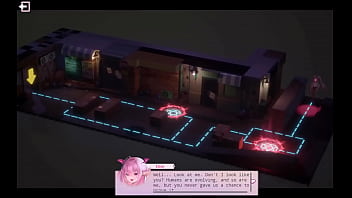 Cute Honey Bunny Girl [ Hentai Game PornPlay ] Ep.4 cuckolding threesome in the back alley