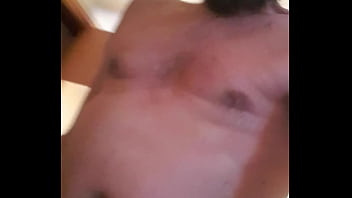 Got up very horny and wank off to nice cumming shot at backdoor