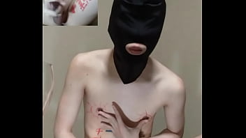 オスマゾのクリスマス　オスミルクぶっかけケーキと小便シャンメリーの飲み食い