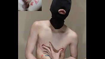 オスマゾのクリスマス　オスミルクぶっかけケーキと小便シャンメリーの飲み食い