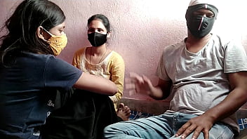 xxx threesome sex with step sister and best friend hindi audio