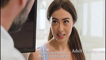 When Your StepDaughters Busty Friend Offers Sex.. There Is Only One Option (Spanish Subtitles)