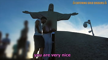 Sexy Brazilian Gold Digger Gets Picked Up With A Passport Trick