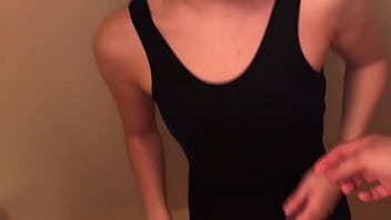 In the bath with Japanese teen student