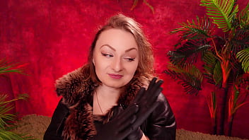 ASMR with nitrile tight medical gloves (Arya Grander)