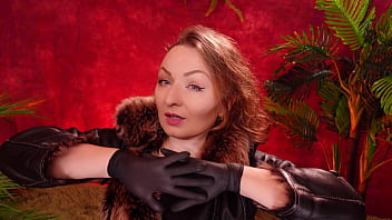 ASMR with nitrile tight medical gloves (Arya Grander)