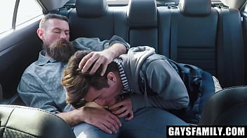 Stepdad Fucks His New Car Learner Stepson for Almost Crashing the Car - Gaysfamily