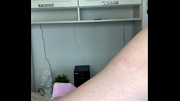 Russian sexy milf waxing hairy dick