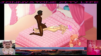 JonnyStone meets fun pink woman (custom)