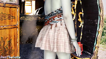 sexy gypsy psychic Indian tgirl DaniTheCutie predicts that you&#039_ll be fucking her in the near future during your strange reading