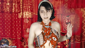 sexy gypsy psychic Indian tgirl DaniTheCutie predicts that you'_ll be fucking her in the near future during your strange reading