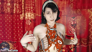 sexy gypsy psychic Indian tgirl DaniTheCutie predicts that you&#039_ll be fucking her in the near future during your strange reading