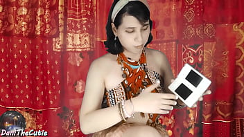 sexy gypsy psychic Indian tgirl DaniTheCutie predicts that you'_ll be fucking her in the near future during your strange reading