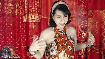 sexy gypsy psychic Indian tgirl DaniTheCutie predicts that you&#039_ll be fucking her in the near future during your strange reading