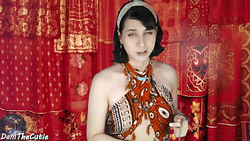 sexy gypsy psychic Indian tgirl DaniTheCutie predicts that you'_ll be fucking her in the near future during your strange reading