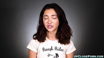 Teen Jane Wilde answers intimate questions and masturbates with a vibrator until she cums in a laughing REAL orgasm!