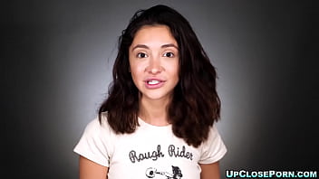 Teen Jane Wilde answers intimate questions and masturbates with a vibrator until she cums in a laughing REAL orgasm!