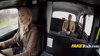 Female Taxi Driver Fucks Handsome Tourist On Rainy Day