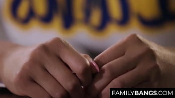 FamilyBangs.com â Horney Cheerleader in Detention, Ember Snow, Ashley Adams