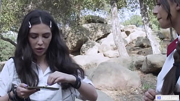 Principal'_s secretly lesbian step daughter stalking her crush - Jane Wilde, April Olsen