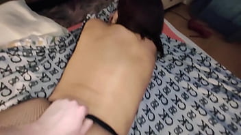 Sexy stepmom from a corporate party seduced her stepson hot sex