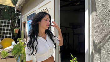 Blowjob Bliss and Cowgirl Seduction: Queenie Sateen Rocks the PornDudeCasting Scene