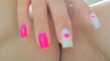 Intense close-up masturbation of young horny pussy - Luxury Orgasm