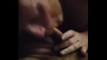 Me sucking my white trash friend