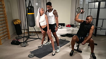 Boxing Babe Veronica Leal Enjoys DP From Her BBC Trainers GP2889