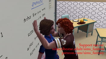 adult content- animation form game sims 4