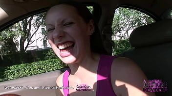 Zoe Bares Her Great Tits And Pussy In Public