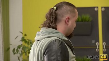 DADDY4K. Mature male and teen are celebrating her college graduation