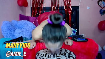 slut WHITE GIRL LOVES GETTING HER THROAT FUCKED