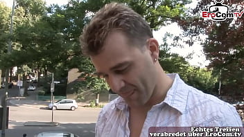 deutsche blonde schlampe trifft fremden beim casting