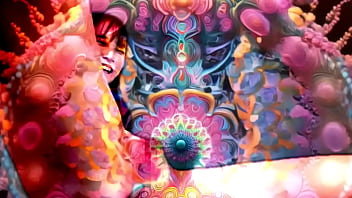 Fusion of psychedelic music and sexy 00