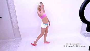 Cute Blonde Teen student sucks Dad'_s cock &amp_ swallows