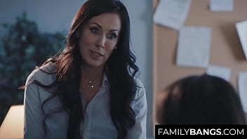 FamilyBangs.com ⭐ Mature Teacher Defloweing her Favorite Student, Reagan Foxx, Alex De La Flor