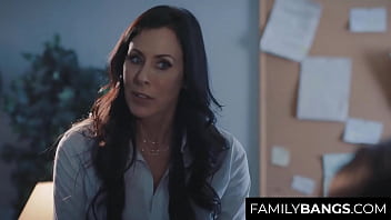 FamilyBangs.com ⭐ Mature Teacher Defloweing her Favorite Student, Reagan Foxx, Alex De La Flor